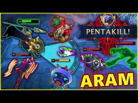 ARAM Best LOL PENTAKILL Moments 2022 #17 (Darius, Pantheon, Ornn, Kalista, Zed, Aatrox..)