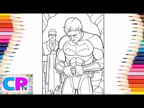 Bruce Wayne Coloring Pages/Batman Reveals his Face/Elektronomia & RUD - Memory [NCS Release]