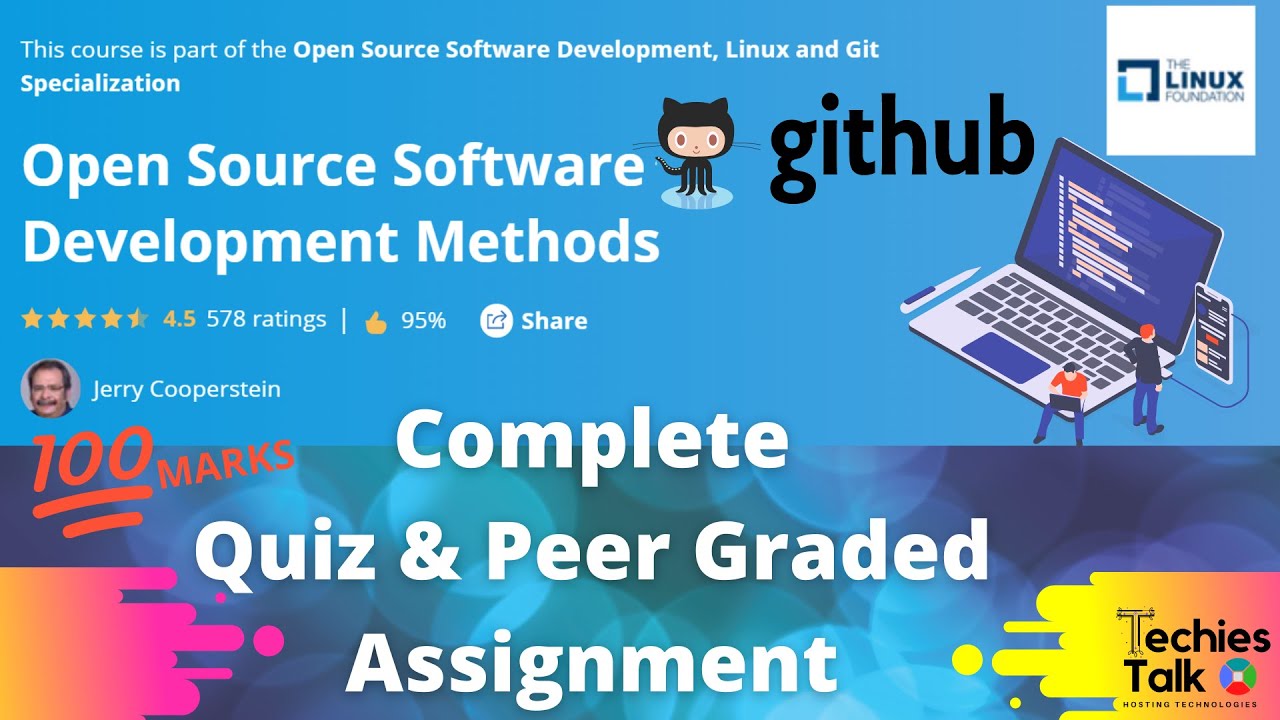 Coursera : Open Source Software Development Methods Complete Course Solutions | by Linux Foundation