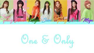 One &amp; Only - GWSN [Han/Rom/PT] Color Coded