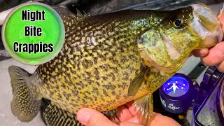 NIGHT ICE FISHING For CRAPPIE (Complete Glow Lure Strategy Exposed!)