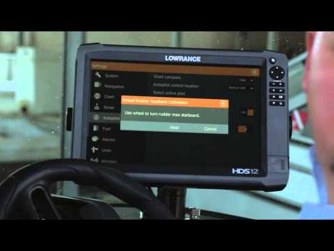 Commissioning a Lowrance Outboard Autopilot
