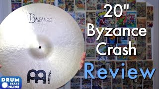 Video thumbnail for 20" Meinl Byzance Medium Crash - Cymbal Review | Drum Beats Online by Drum Beats Online
