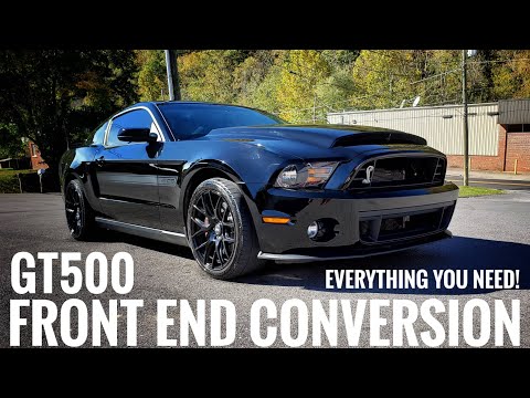 GT500 Front End Conversion! | S197 | Everything YOU NEED!