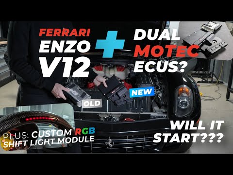 How To Control A Ferrari V12 With 2 MoTeC ECUs - MPP 599XX EVO-HY Build Episode 1