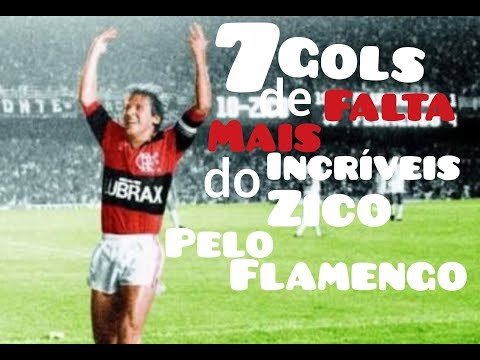 7 Most Incredible Free Kick Goals by Zico for Flamengo