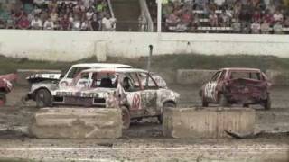 Eric Kennedy in the Columbiana Demolition Derby