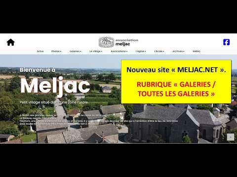 Présentation de la rubriques "GALERIES / TOUTES LES GALERIES".