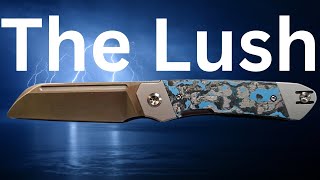 LUSH - THIS KNIFE IS RIDICULOUSLY AWESOME!! @leftyedc @c.risnercutlery
