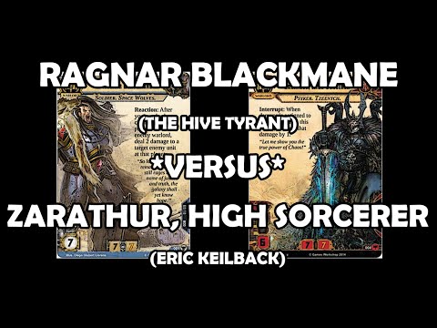 Ragnar Blackmane versus Zarathur, High Sorcerer - Warhammer 40,000: Conquest