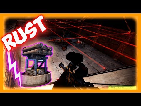 RUST - ПВО турель от лазерных датчиков. Красивая Электрическая схема