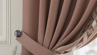 Комплект штор «Элимронс (коричневый)» — видео о товаре