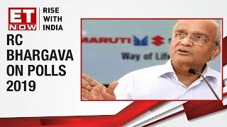 Maruti Suzuki's Chairman RC Bhargava speaks on Mandate 2019, says "believe NDA coming into power"