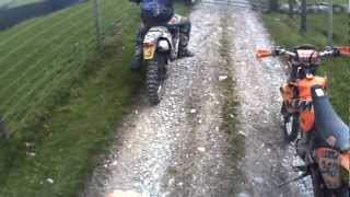 preview picture of video 'Green laning in Wales near Oswestry 1'