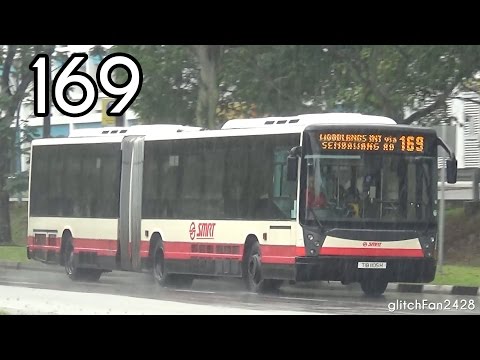 [SMRT] (Retired) TIB1105H on Service 169 - Rebuilt Mercedes O405G Hispano Habit