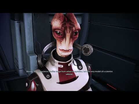 Professor Mordin singing | Mass Effect 2 | Mass Effect Legendary Edition