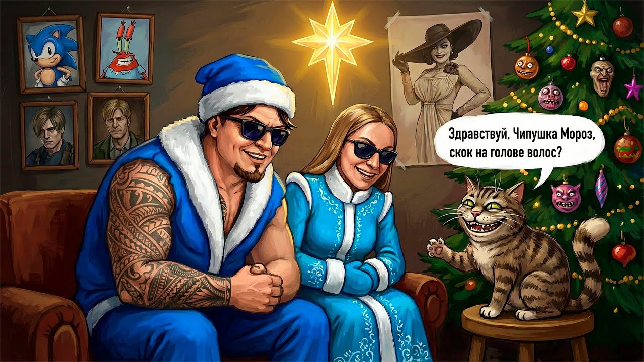 СТРИМ С ЧИПАЕМ#472  - ВСЕХ С РОЖДЕСТВОМ! ТАЩИМ 30 ЗИМНИХ РЕТРО УРОВНЕЙ С ТАТИ (ПАК