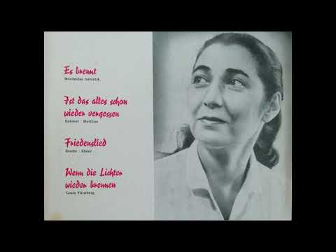 Lin Jaldati: Ist das alles schon wieder vergessen?