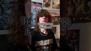 Trick To ELIMINATE Fret Buzz! 🤘#rock #guitar #tutorial #80s #70s #technique #metal #shorts