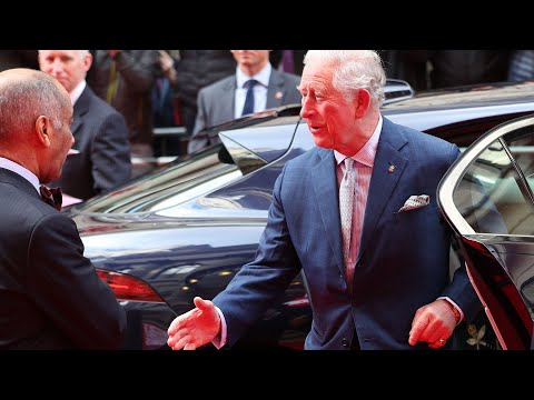 Watch Prince Charles Hilariously Forget the NO HANDSHAKE POLICY Amid Health Concerns thumnail