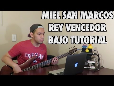 Miel San Marcos Rey Vencedor Bajo Tutorial With Tabs (HD)