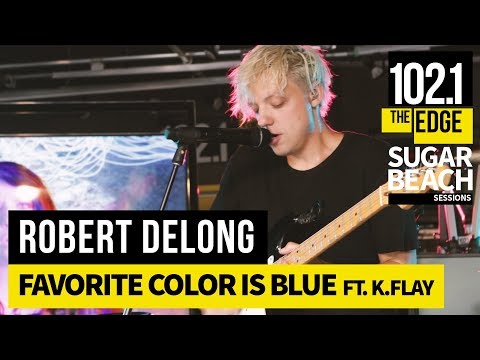 Robert DeLong - Favorite Color is Blue ft. K.Flay (Live at the Edge)