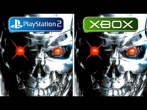 The Terminator Dawn of Fate 2002 | PS2 vs XBOX ( Graphics Comparison )