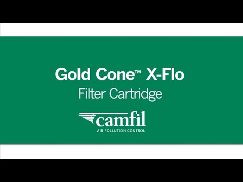 Gold Cone X-Flo Filter Cartridge from Camfil APC