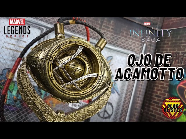 Vídeo relacionado con Leather and Stitches Diario de viaje Doctor Strange Eye of Agamotto hecho a mano con piedra y cuero con cierre de bloqueo vintage