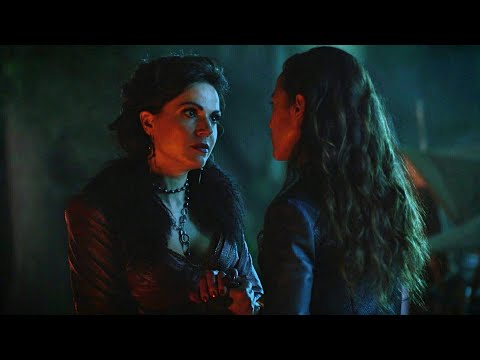 Once Upon A Time 7x03 Regina Stop Cinderella To Kill A Innocent - Regina Breaks Cinderella's Spell