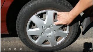 How to Tighten Wheel Covers to Make Sure They Don't Fall Off The Car - Simple & Easy - Tutorial