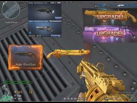 Holy ShotGun-Silver to Gold Max Upgrade