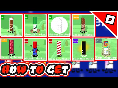 How to get the 23 NEW Markers in Roblox Find The Markers