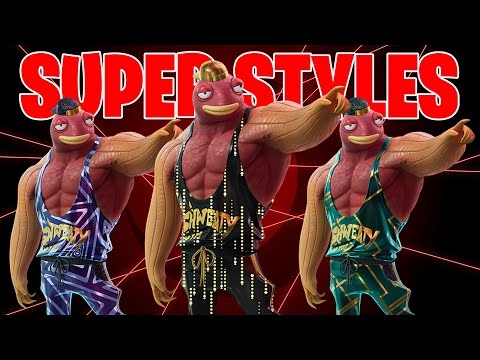 *ALL* Fish Thicc Super Level Variants | Fortnite Chapter 4 Season 4