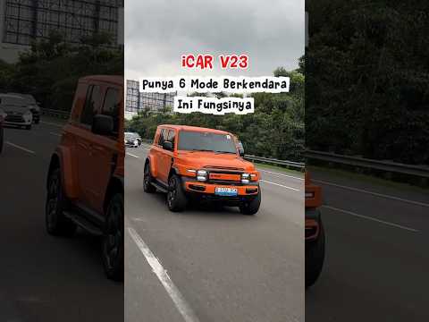 iCAR V23 Punya 6 Mode Berkendar dan Ini Dia Fungsinya!