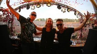 David Guetta, Afrojack, Nicky Romero - Live @ Tomorrowland 2013