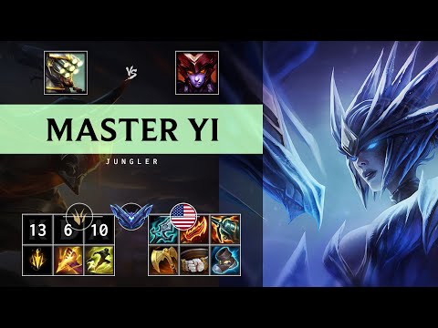 Master Yi Jungle vs Shyvana: Godlike - NA Diamond Patch 25.S1.1