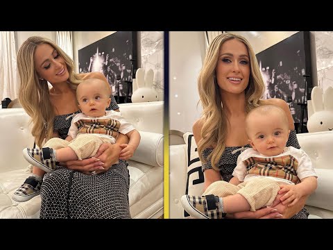 Paris Hilton Babys Head