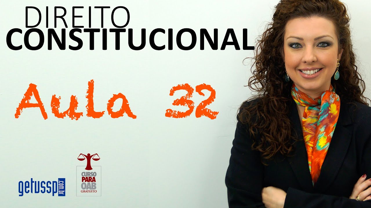 Aula 32 - Direito Constitucional - Direitos Políticos na Constituição Federal - Parte 3