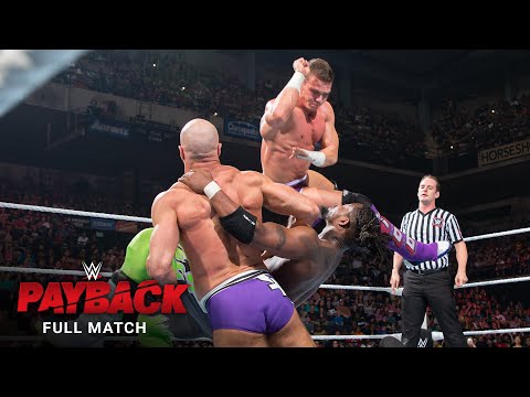 FULL MATCH: New Day vs. Cesaro & Kidd - Tag Team Titles 2-Out-Of-3 Falls Match: WWE Payback 2015