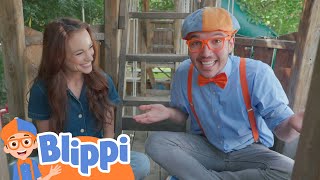 Blippi and Emily Calandrelli Make Things EXPLODE | Blippi - Learn Colors and Science