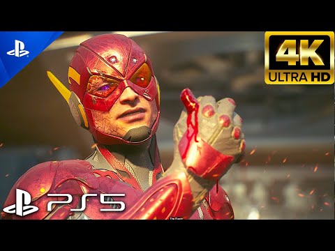 Evil Flash Rips Lex Luthor's Heart Out Scene - Suicide Squad Kill The Justice League (2024)