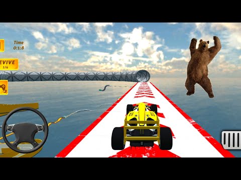 Formula Ramp Car  Stunts Gameplay – Impossible Car Stunts – Android ios Games #21