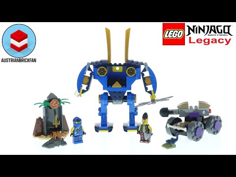 Vidéo LEGO Ninjago 71740 : L'électrorobot de Jay
