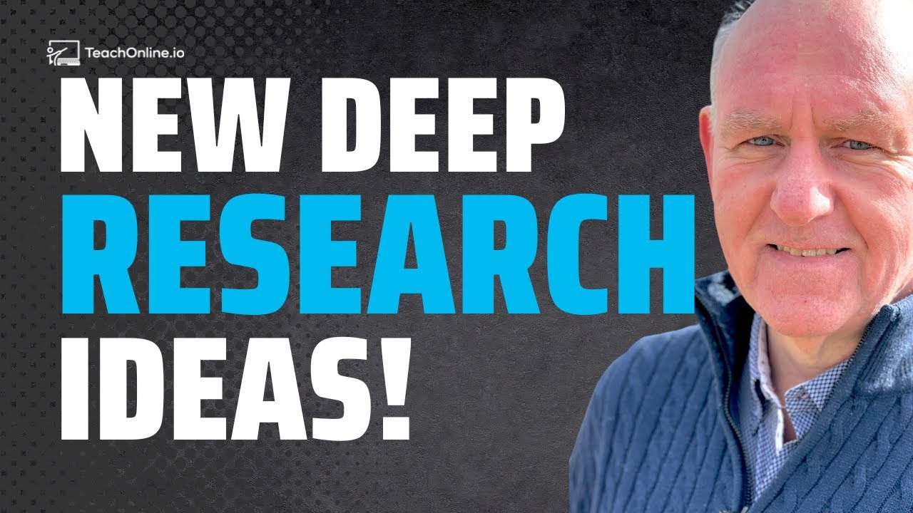 New Ways To Use Gemini 2.5 Pro Deep Research In You Course Business