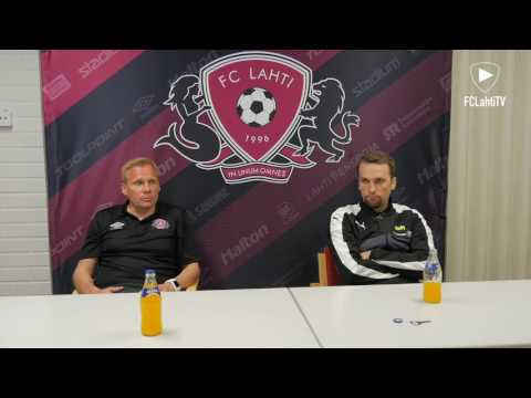 FCLahtiTV: FC Lahti - KuPS - ottelun jälkeinen lehdistötilaisuus