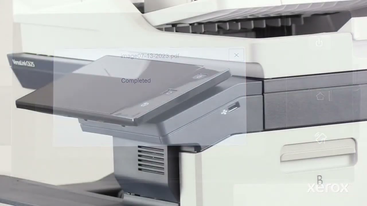 Xerox® VersaLink® C625 Color Multifunction Printer Scan To Application