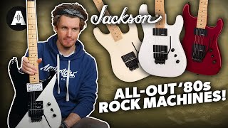 Video thumbnail for NEW Jackson Pro Origins 1985 San Dimas - Awesome '80s Rock Guitars! by Andertons Music Co