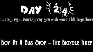 (24/30) Boy At A Bus Stop - The Bicycle Thief