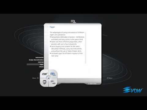 VDW Dental · Mtwo: Instrument design (product information)